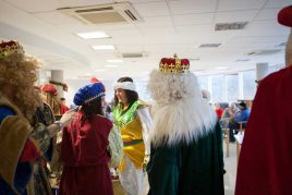 Día de Reyes en la Residencia de mayores Txurdinagabarri