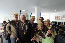 Carnaval en la Residencia geriátrica Barandiaran de Durango