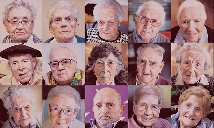 Reportaje sobre personas mayores de 100 años en Bizkaia