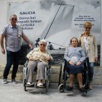 Personas mayores de la Residencia Santiago en Pasaia