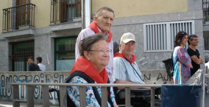 San Fermín en la Residencia de personas mayores de Villabona