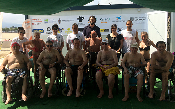 Inauguración oficial del programa de Baño sin Barreras en Hondarribia. ¡¡Allí estuvimos!!