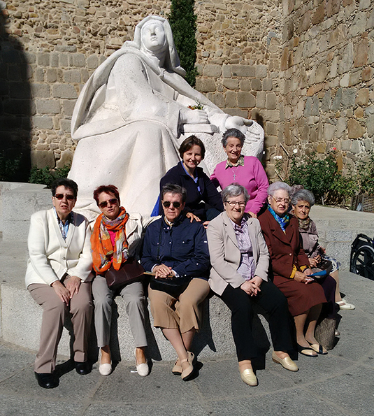 Peregrinación a Ávila por los 500 años del nacimiento de Santa Teresa