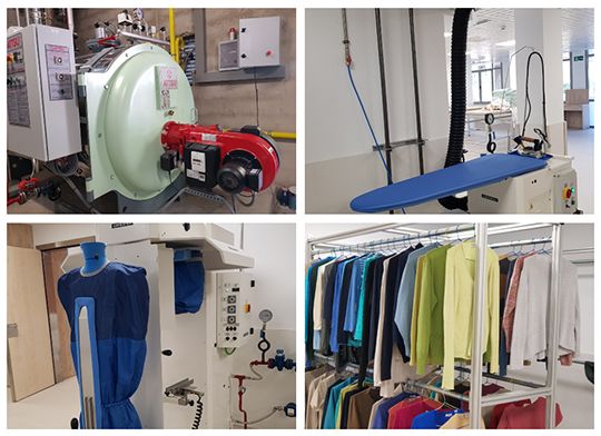 Nuestra lavandería, un ejemplo de eficiencia energética y barrera sanitaria