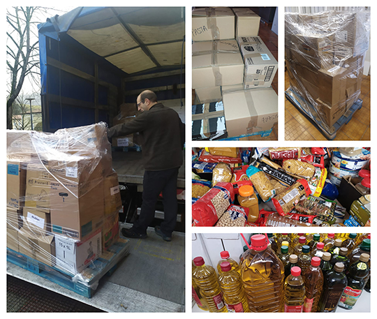 Logramos recoger 2.000 kilos de alimentos para las personas refugiadas en Lesbos