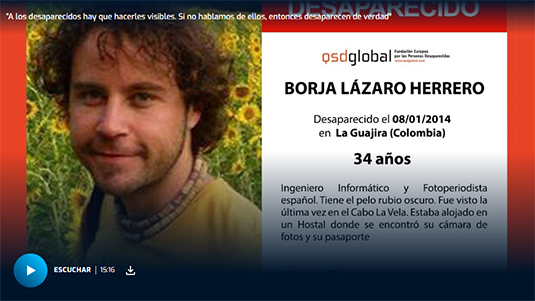 Alfonso Sáez de Ibarra: Los duelos en las desapariciones son mucho más complicados
